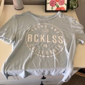 Young and Reckless t shirt